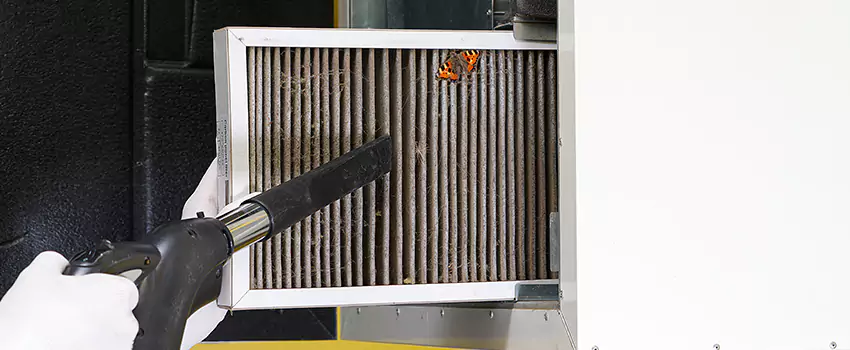 Clogged Air Duct Cleaning Process in Burlington, MA