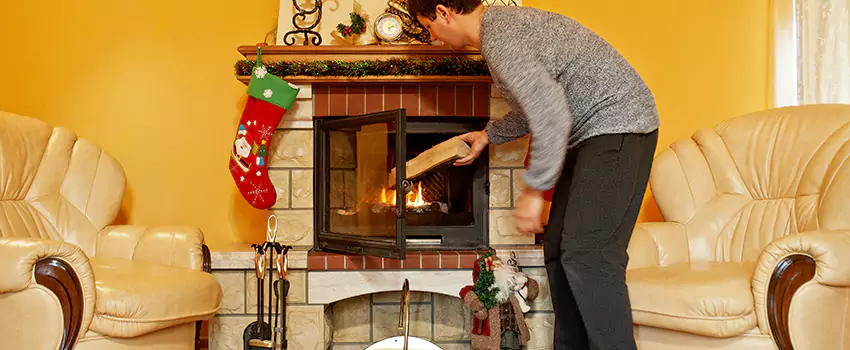 Gas to Wood-Burning Fireplace Conversion Services in Burlington, Massachusetts
