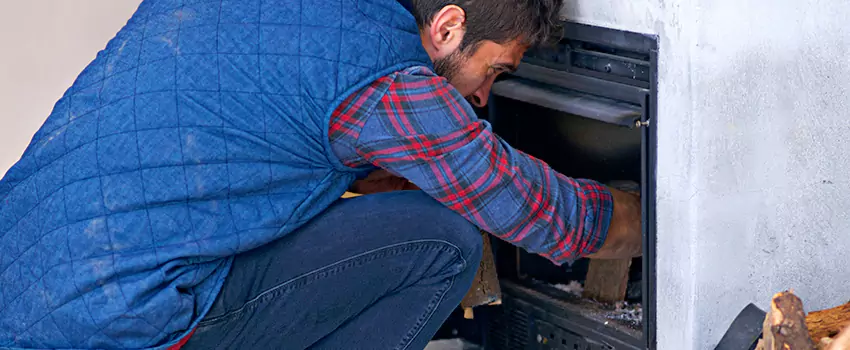 Gas Fireplace Inspection in Burlington, Massachusetts