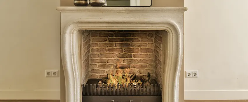 Vintage-style Fireplace Redesign in Burlington, Massachusetts