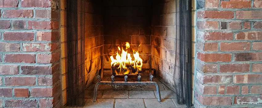 Repairing Damaged Fireplace Tiles in Burlington, Massachusetts