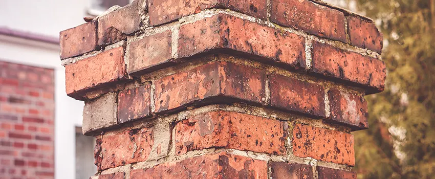 Cracked Chimney Bricks Repair Cost in Burlington, Massachusetts