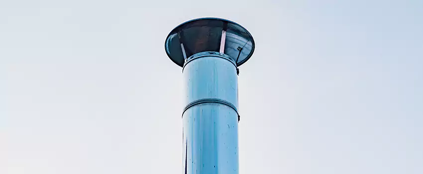 Insulated Metal Chimney Installation in Burlington, MA