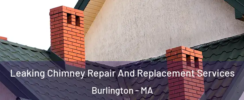  Leaking Chimney Repair And Replacement Services Burlington - MA
